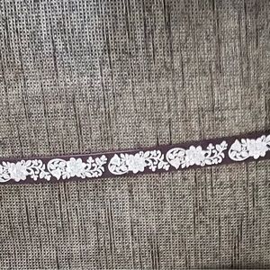Lucky Brand Embroidered Belt - Brown Size Meduim